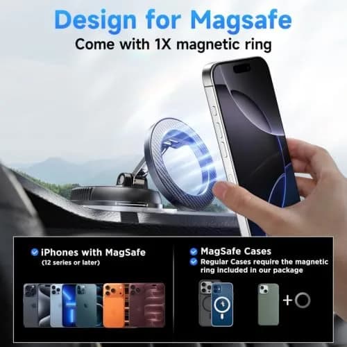 magnetic car phone mount how to use