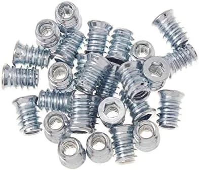 threaded inserts for wood key features