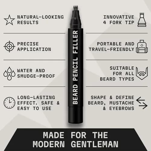 beard filler pen kit size and dimensions