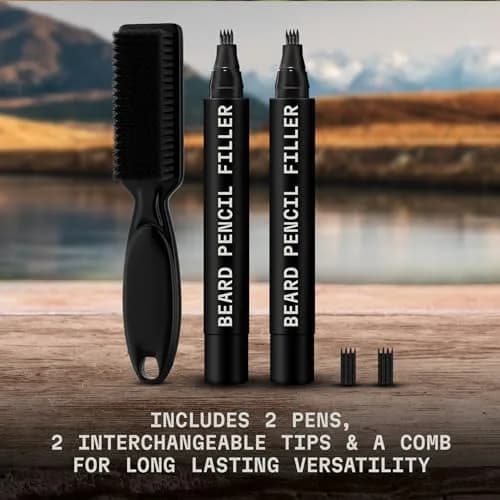 beard filler pen kit how to use