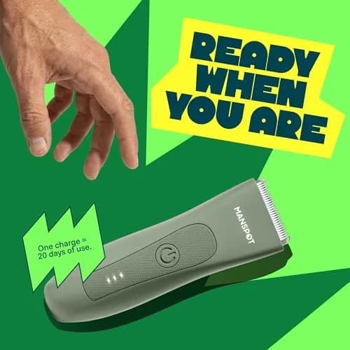 electric body hair trimmer size and dimensions