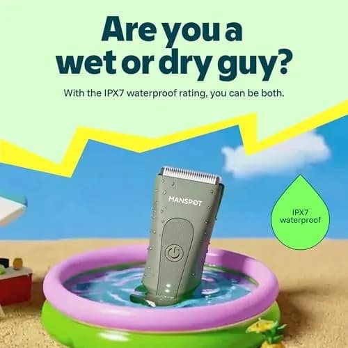 electric body hair trimmer key features