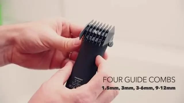 electric body hair trimmer package contents