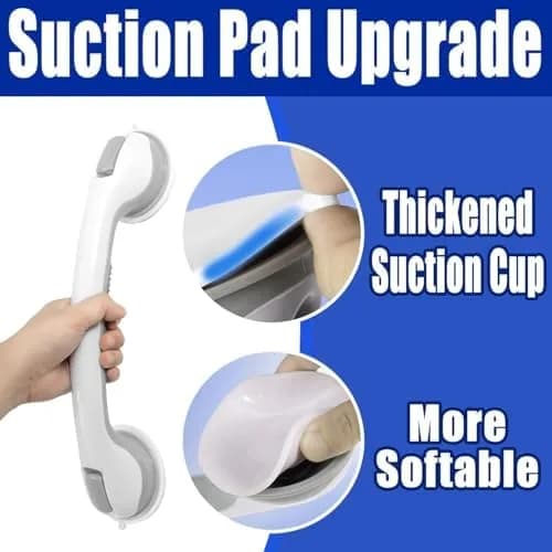 suction cup shower grab bar key features
