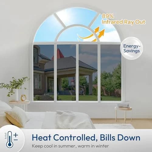 one-way privacy window film size and dimensions