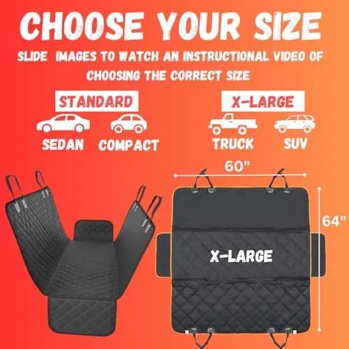 dog car seat cover key features