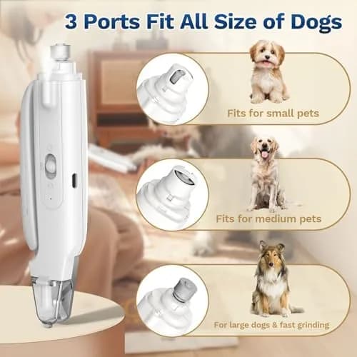 dog nail clipper and grinder key features