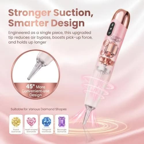 electric diamond painting pen close-up detail