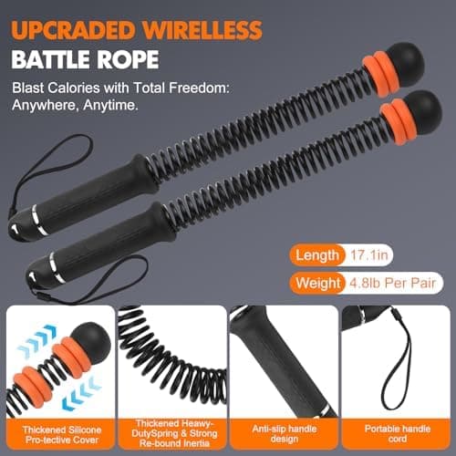 cordless battle ropes how to use