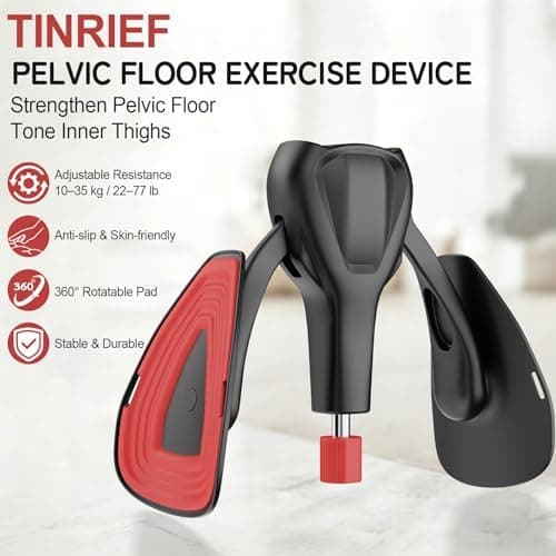 pelvic floor and inner thigh trainer in use