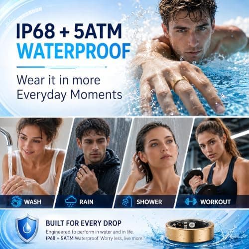 smart ring fitness tracker key features