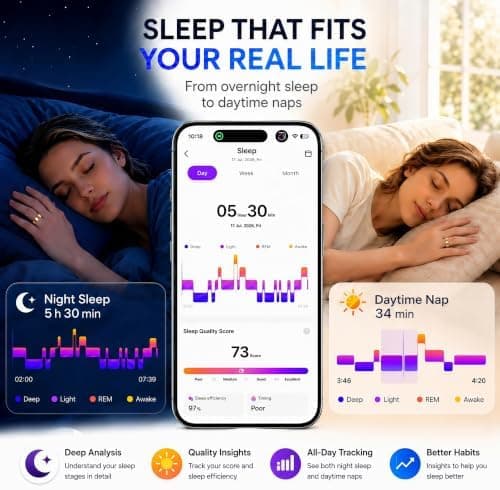 smart ring fitness tracker how to use