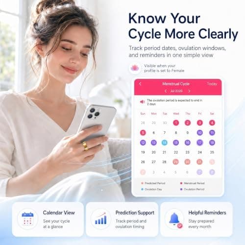 smart ring fitness tracker package contents