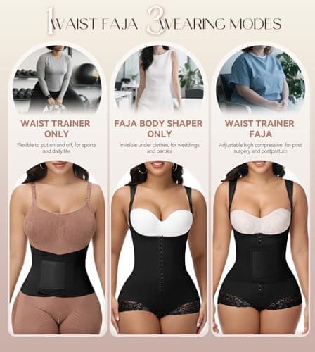 faja body shaper close-up detail