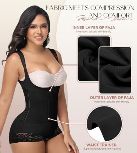 faja body shaper key features