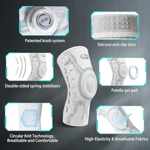 adjustable knee brace key features