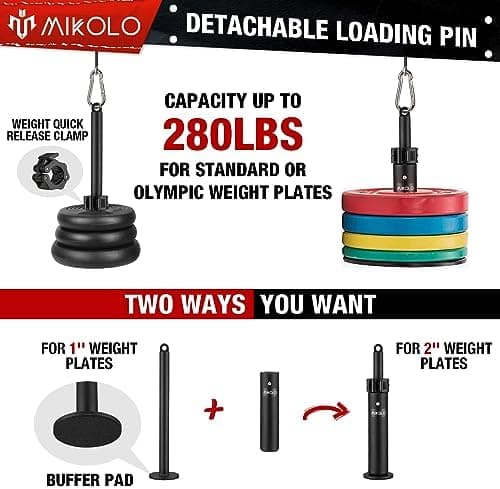 LAT pulley system size and dimensions