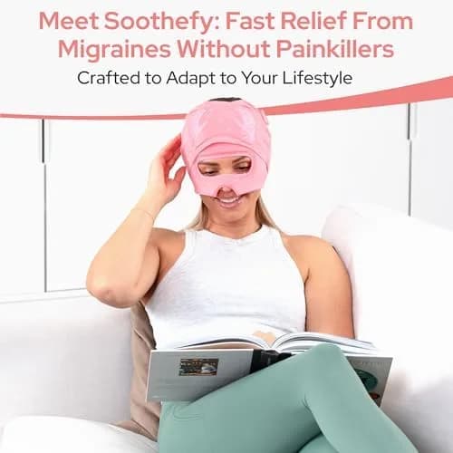 migraine relief cap in use