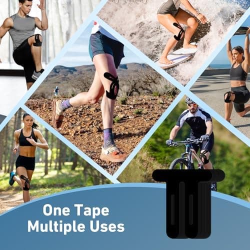 kinesiology tape for knee how to use