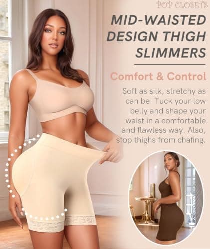 butt lifter shapewear shorts size and dimensions