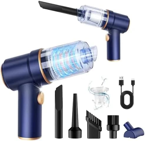 handheld car vacuum cleaner close-up