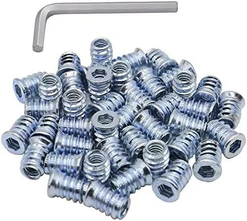 threaded inserts for wood